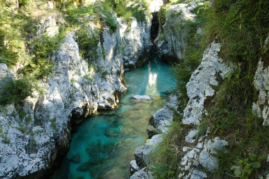 Kamperen in Soča-vallei