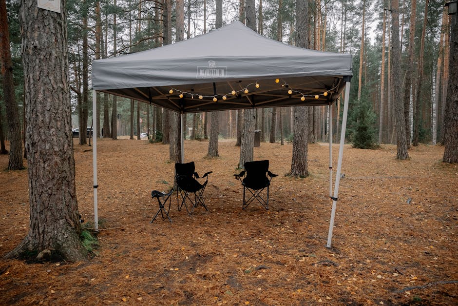 Herfst kamperen: voorbereiding voor koude nachten in de tent