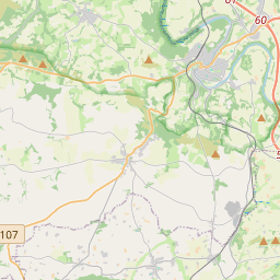 Locatie van Camping de Rodaven