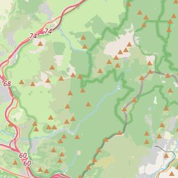 Locatie van Albergue Juvenil Campamento Alto de León