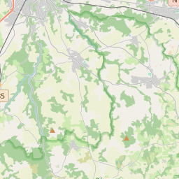 Locatie van Camping des Bruyères