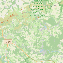 Locatie van Camping Municipal du Lac