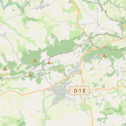 Locatie van Camping de Gourin