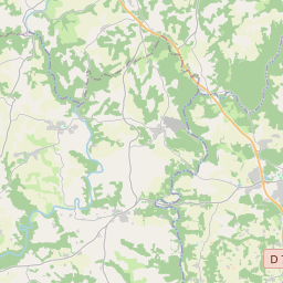 Locatie van Les Bruyères d'Arvor