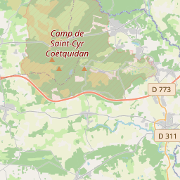 Locatie van Camping d'Aleth