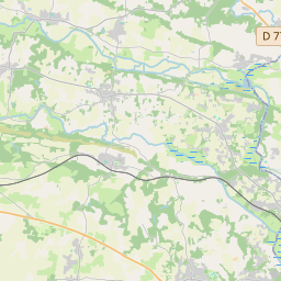 Locatie van Camping du Pont d'Oust