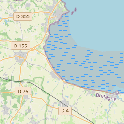 Locatie van Camping Duguesclin