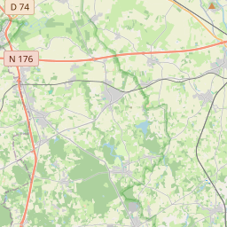 Locatie van Le Domaine de la Roche