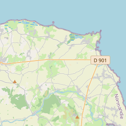 Locatie van La Blanche Nef