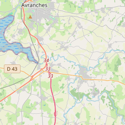 Locatie van La Vallée de la Sélune
