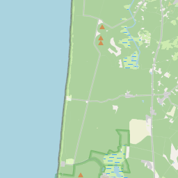 Locatie van Camping de la Côte d'Argent