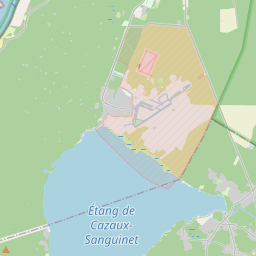 Locatie van GCU Sanguinet
