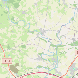 Locatie van Camping d'Andouillé