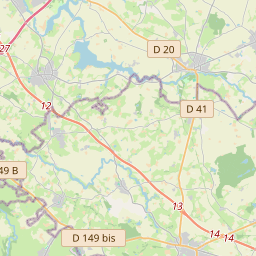 Locatie van Les Logis de l'Oumois