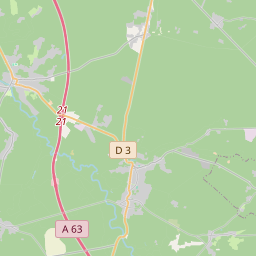 Locatie van Camping du Val de l'Eyre