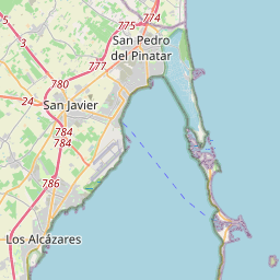 Locatie van Camping San Javier