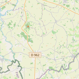 Locatie van Camping Municipal des Chauvières