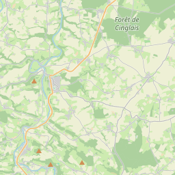 Locatie van Camping Les Rivières