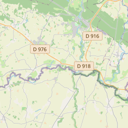 Locatie van La Vée