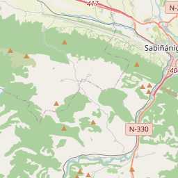 Locatie van Camping Aurín Sabiñánigo
