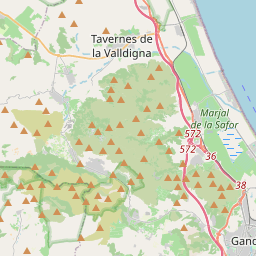 Locatie van Camping La Naranja