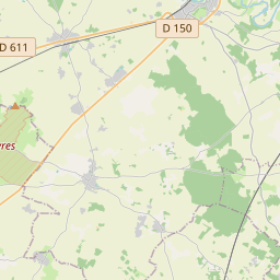 Locatie van Camping de Vauchiron