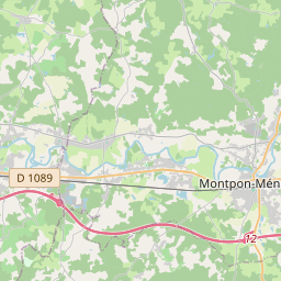 Locatie van Camping les Renards