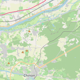 Locatie van Camping municipal De La Blardière