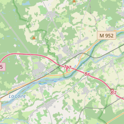 Locatie van Langeais Camping et loisirs