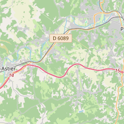 Locatie van Camping Le Périgord