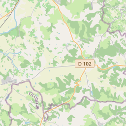 Locatie van Camping naturiste Les Manoques