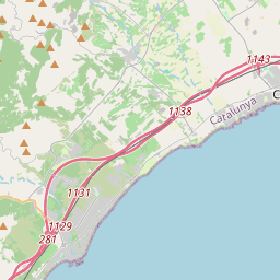 Locatie van Càmping La Llosa