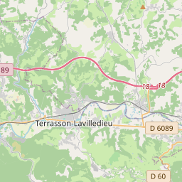Locatie van Camping la Salvinie