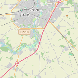 Locatie van Bord de l'Eure