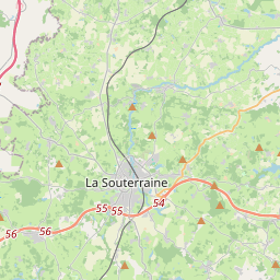 Locatie van Camping l'Aquarelle du Limousin