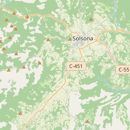 Locatie van Camping el Solsonès