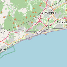 Locatie van Càmping la Sirena Dorada