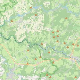 Locatie van Camping municipal Bujaleuf