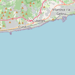 Locatie van Càmping Platja Vilanova