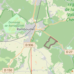 Locatie van Camping Huttopia Rambouillet
