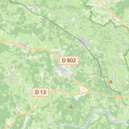 Locatie van Camping La Deveze