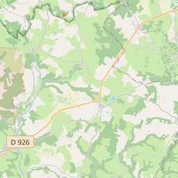 Locatie van Camping de la Bonnette
