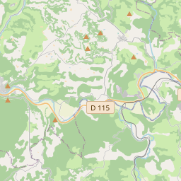 Locatie van Flower Camping Les Gorges de l'Aveyron
