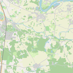 Locatie van Terrain de camping naturiste Les Bogues
