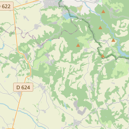 Locatie van Camping de la Rigole