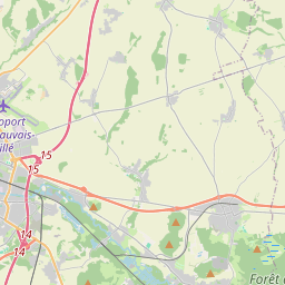 Locatie van Camping de la Trye