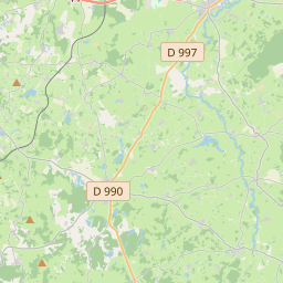 Locatie van Hondencamping Balzine