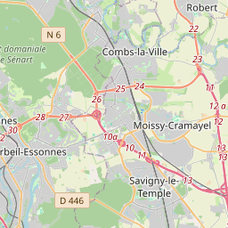 Locatie van Les Canadieres