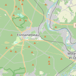 Locatie van Camping Municipal de Samoreau
