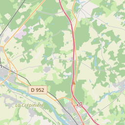 Locatie van Camping municipal de la Trézée